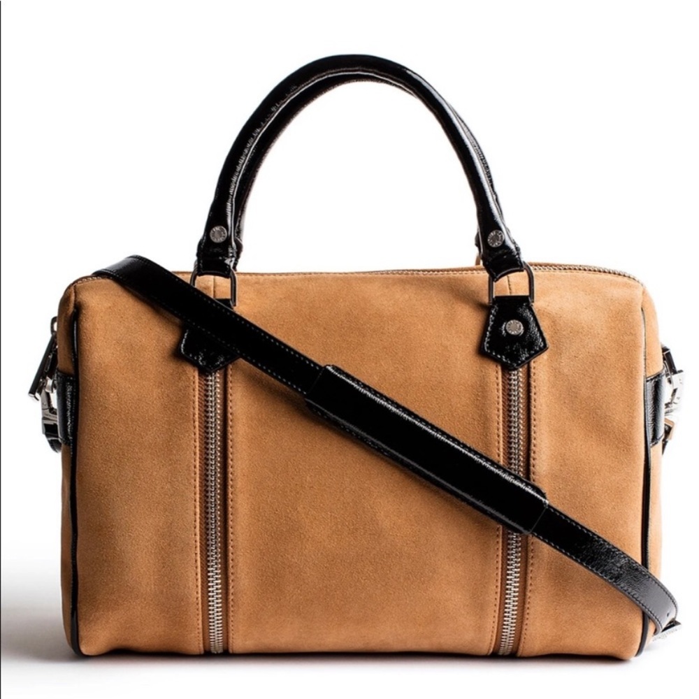 Zadig & Voltaire Sunny Medium Suede Bag - Picture 2 of 4